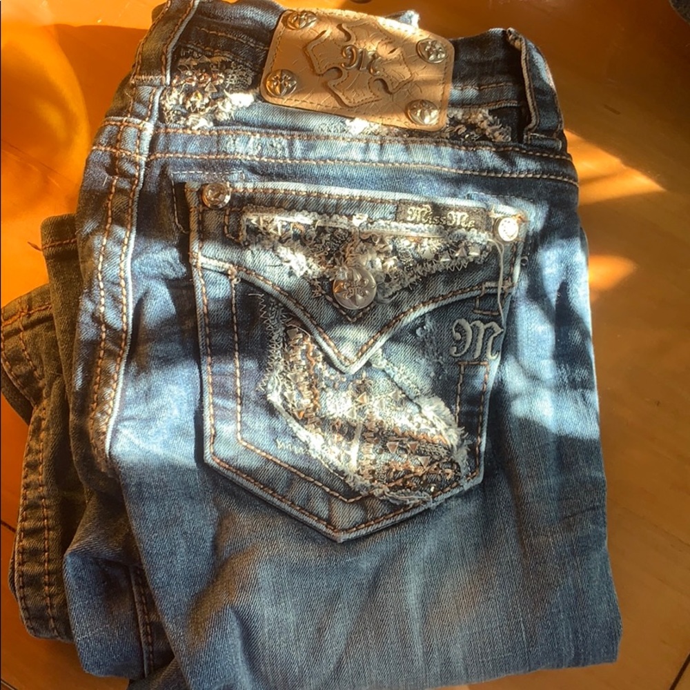 Miss me slim boot cut jean size 26.